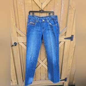 Cowgirl Tuff Barbed Wire Tan Re-Boot